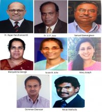 Kerala Pentecostal Writers Forum 2016 Award winners.