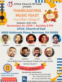 Thanksgiving Music Feast