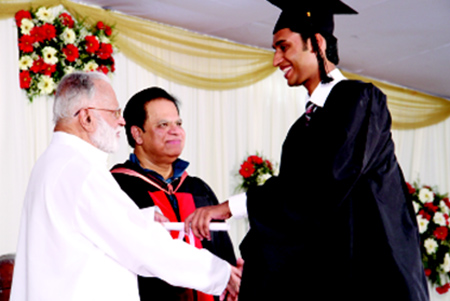 India Bible College graduation service for 2011